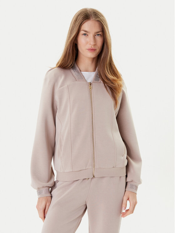 Liu Jo Bluza TF5090 J4616 Beżowy Regular Fit
