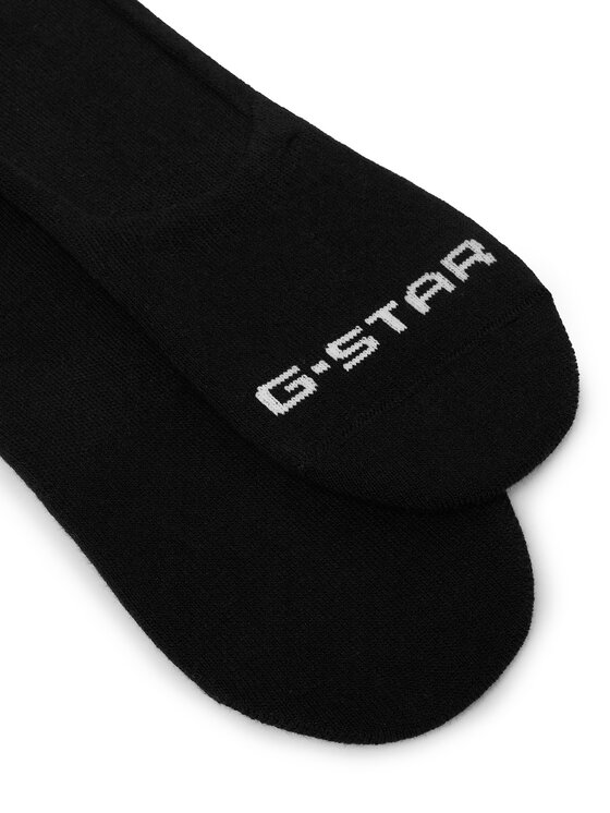 G-Star Raw G-Star Raw Kotníkové ponožky AS_G-STAR_S_124_SS25 (3-PACK) Černá
