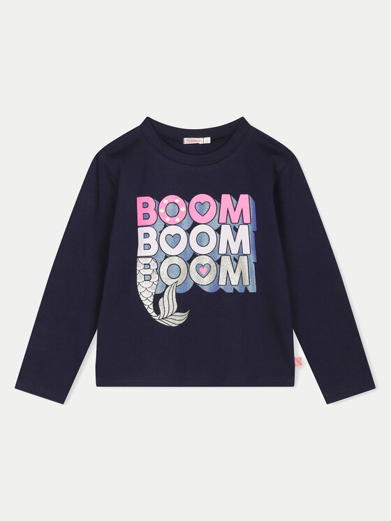 Billieblush Billieblush Блуза U20485 Тъмносин Regular Fit