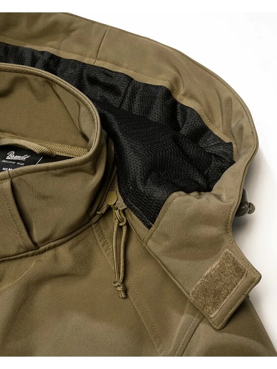 Brandit Brandit Kurtka softshell 3196 Zielony Regular Fit