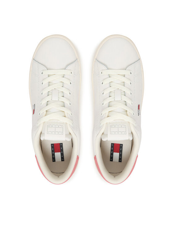 Tommy Jeans Tommy Jeans Sneakers Tjw Script Cupsole EN0EN02960 Alb