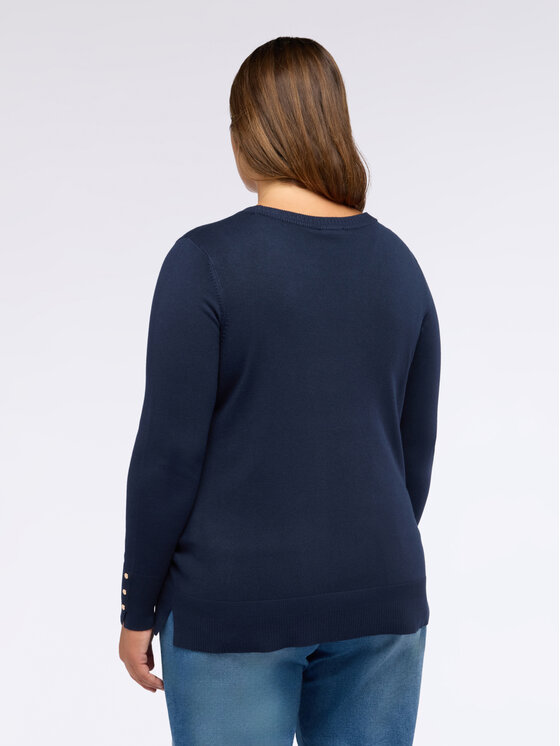 Fiorella Rubino Fiorella Rubino Cardigan M632L008006N034 Blu Regular Fit