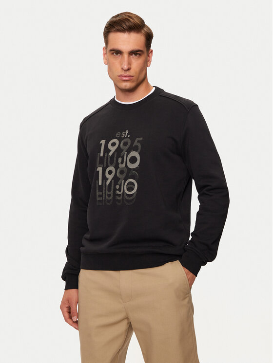 Liu Jo Liu Jo Μπλούζα QF4241 F0954 Μαύρο Regular Fit