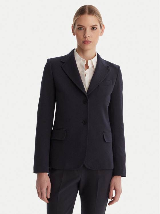 Weekend Max Mara Weekend Max Mara Sako Ginnasta 2615911011 Tmavomodrá Slim Fit