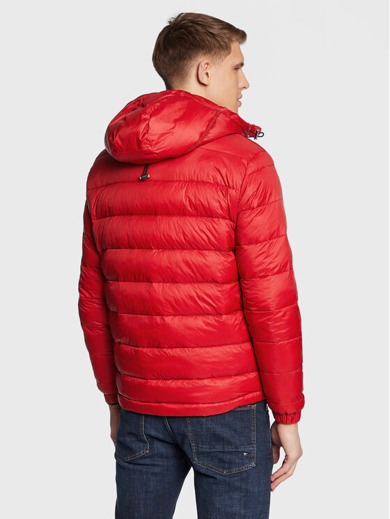 Tommy Hilfiger Tommy Hilfiger Giacca di transizione Quilted MW0MW29007 Rosso Regular Fit