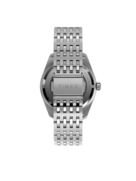 Timex Timex Ročna ura Waterbury Dive Automatic TW2V24900 Srebrna
