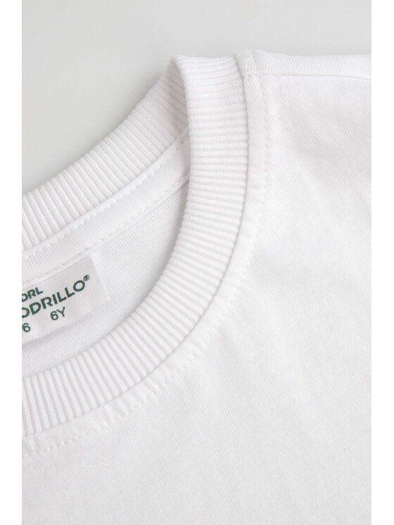 Coccodrillo Coccodrillo T-Shirt ZC6143202WBK-001 Biały Regular Fit