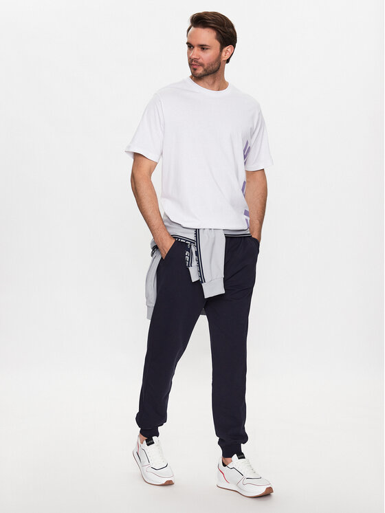 Guess Guess Pidžamas bikses U3YB00 KBS91 Tumši zils Regular Fit