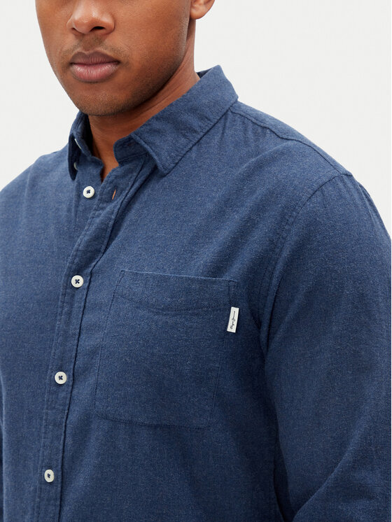 Pepe Jeans Pepe Jeans Cămașă Aaron PM308804 Albastru Regular Fit