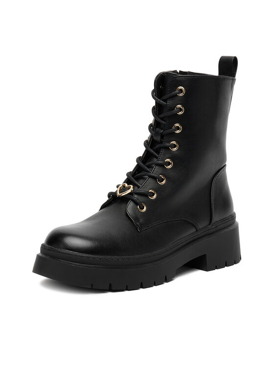DeeZee DeeZee Schnürschuhe CEO-HY90107-2A Schwarz