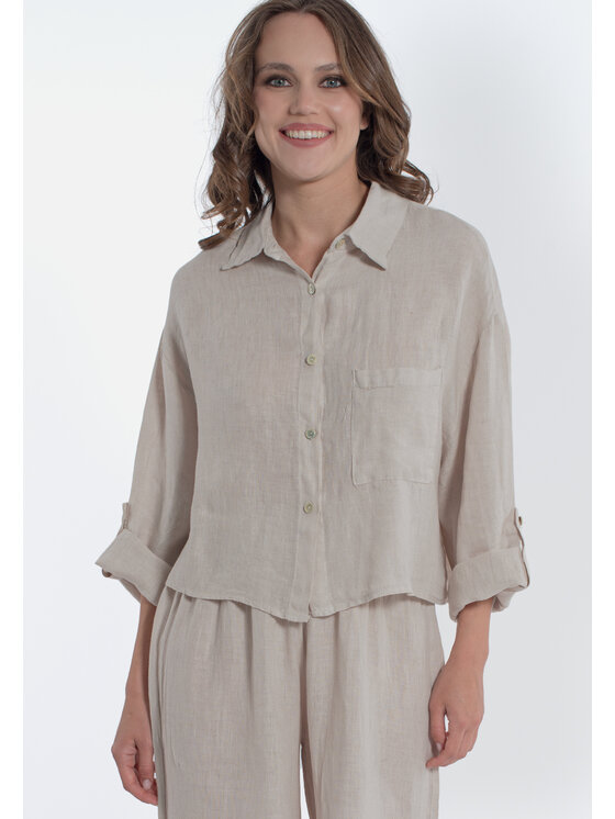 ACANFORA ACANFORA Camicia 5074-BEI Beige Regular Fit