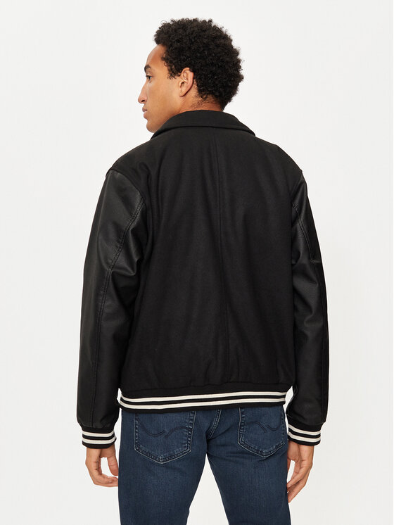 Jack&Jones Jack&Jones Μπόμπερ μπουφάν Carter 12260455 Μαύρο Regular Fit