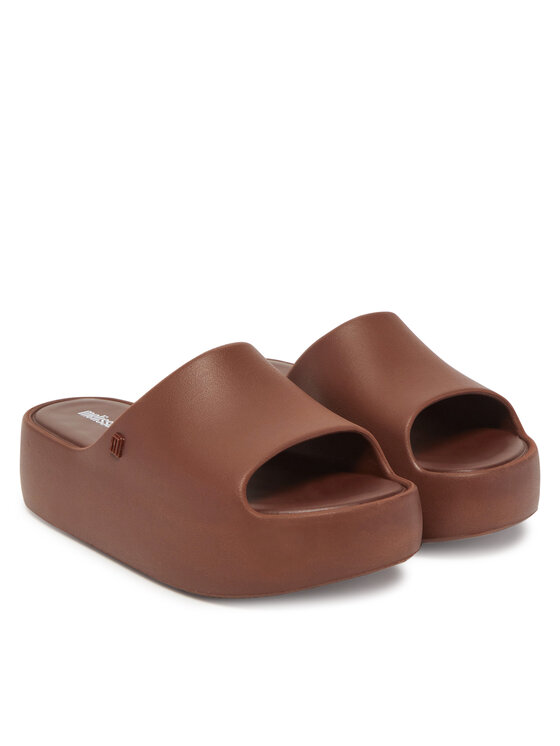 Melissa Melissa Klapki Melissa Free Platform Slide Ad 35859 Brązowy