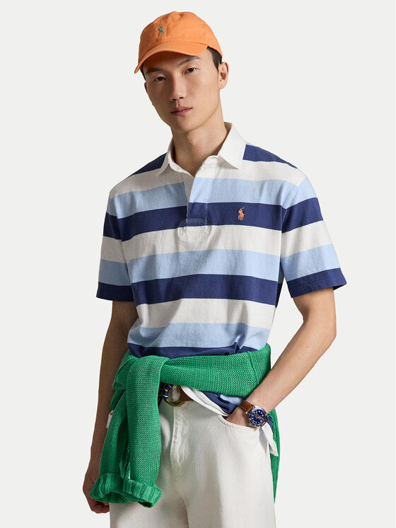 Polo Ralph Lauren Polo Ralph Lauren Polo Ssl Rug 710977587001 Blu Regular Fit