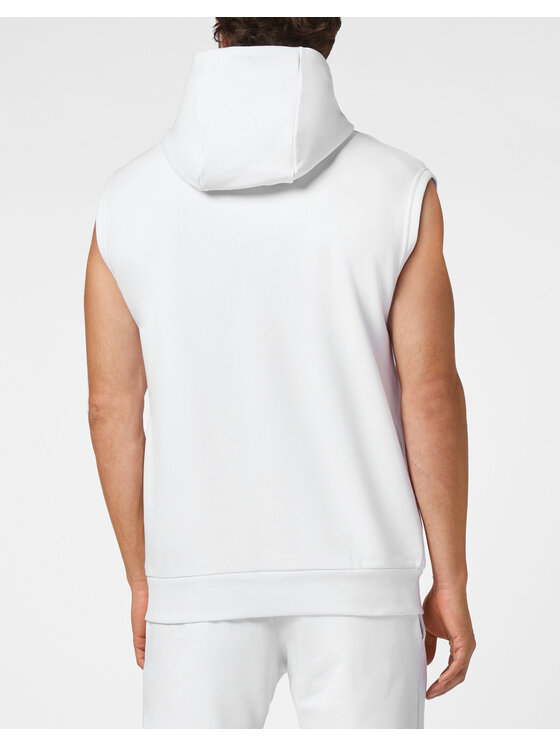 PHILIPP PLEIN PHILIPP PLEIN Mikina 333 Biela Regular Fit