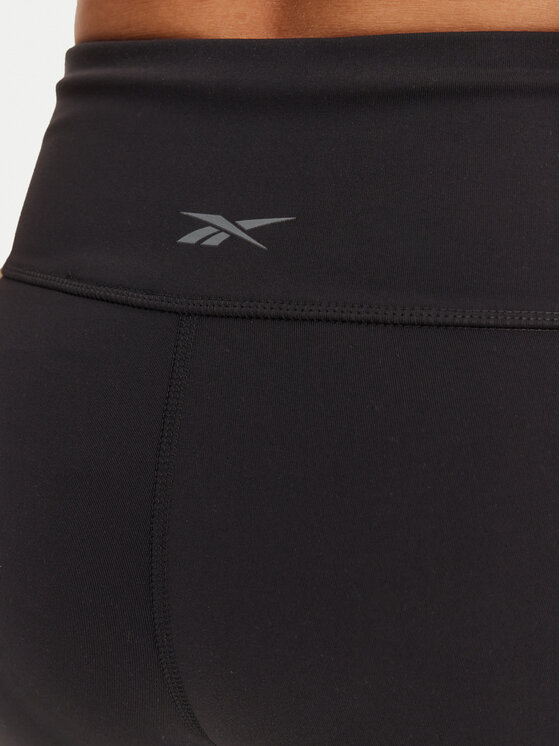 Reebok Reebok Спортивні шорти High-Rise Bike Shorts 5 118672 Чорний Slim Fit