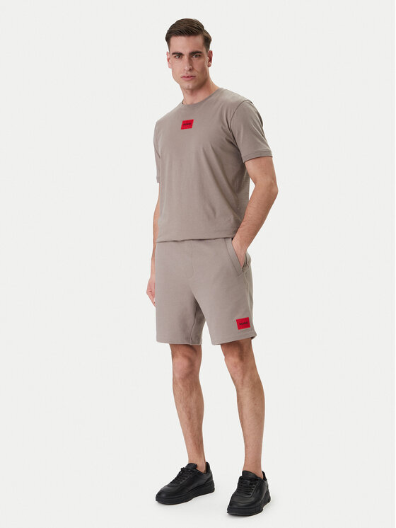 HUGO HUGO Športové kraťasy Diz222 50466196 Béžová Regular Fit