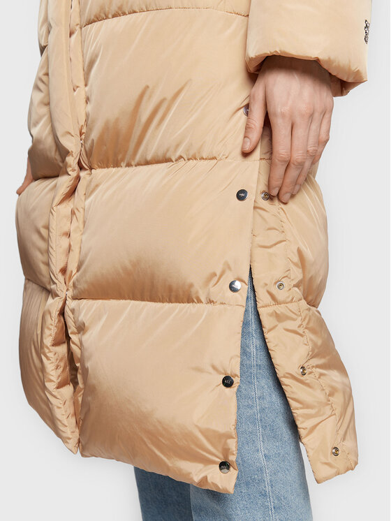 Add Add Vatovaná bunda 6AW008 Béžová Regular Fit