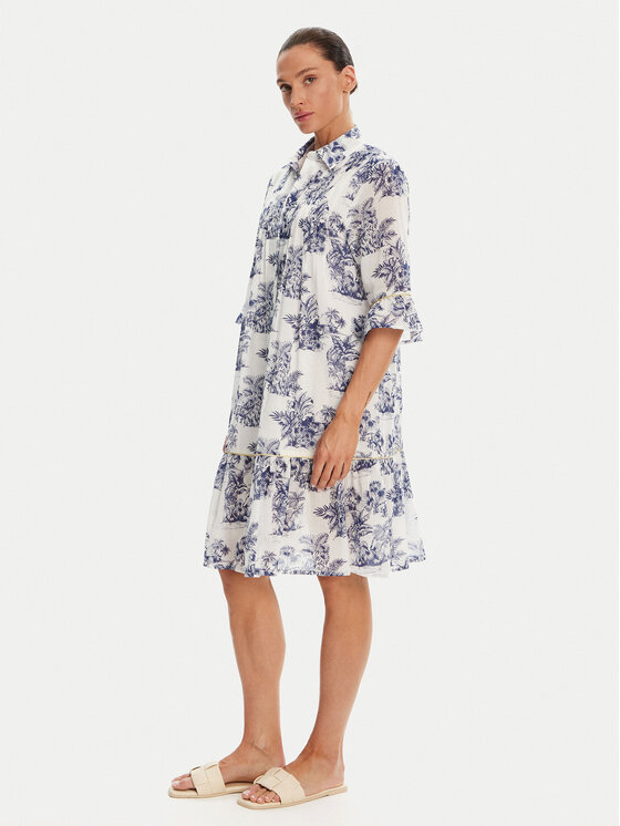 Iconique Iconique Pluusikleit IC25-076 Valge Relaxed Fit
