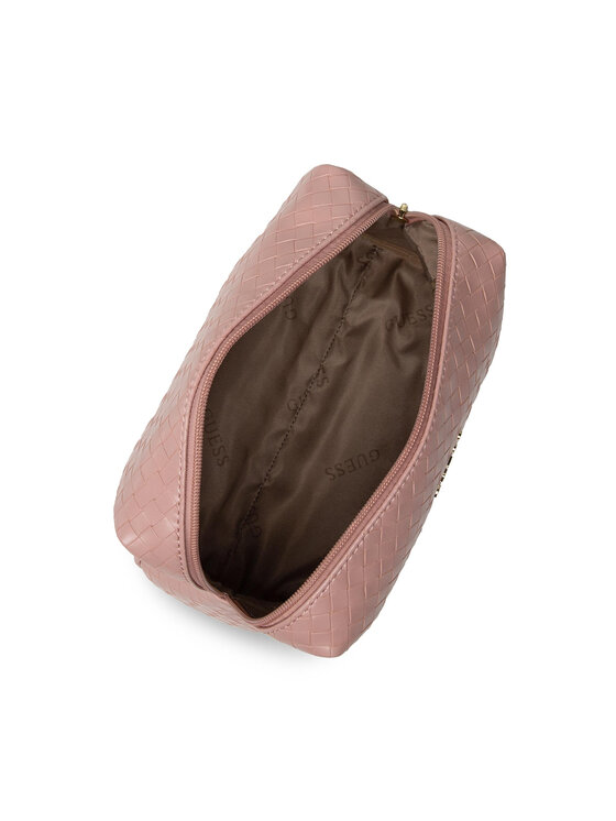 Guess Guess Kozmetični kovček Emelyn Accessories PWEMEL P1315 Roza