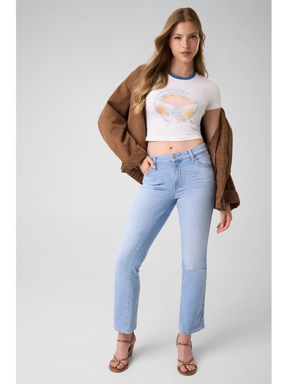 Guess Guess Jeansy 183482 Niebieski jasny