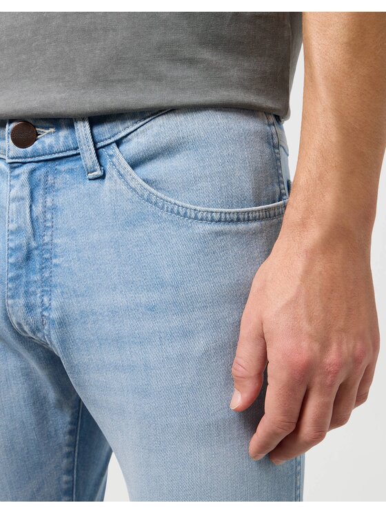 Wrangler Wrangler Jeansy BRYSON Niebieski Slim Fit