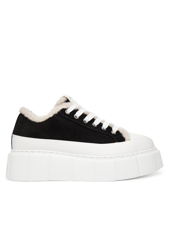 Inuikii Inuikii Sneakers aus Stoff Matilda Curly 1001.001.0381 Schwarz