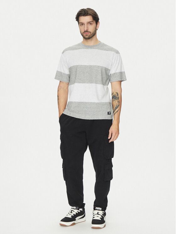 Vans Vans Tričko Bergman VN000KUE Sivá Regular Fit