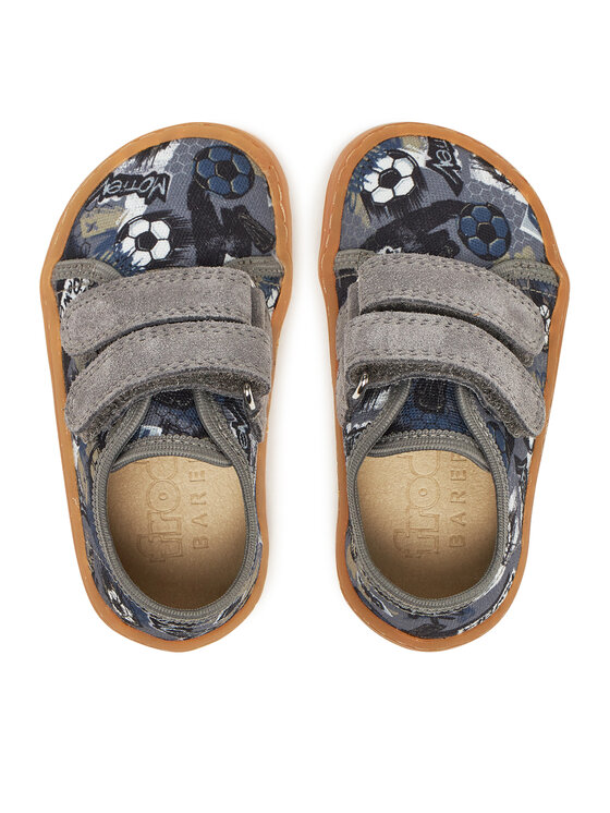 Froddo Froddo Пантофи Barefoot Canvas G1700379-27 M Сив
