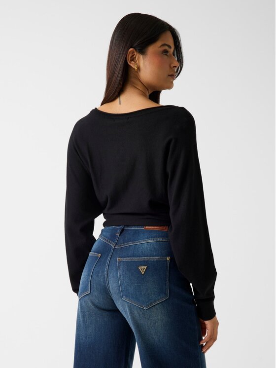 Guess Guess Sweter 183084 Czarny