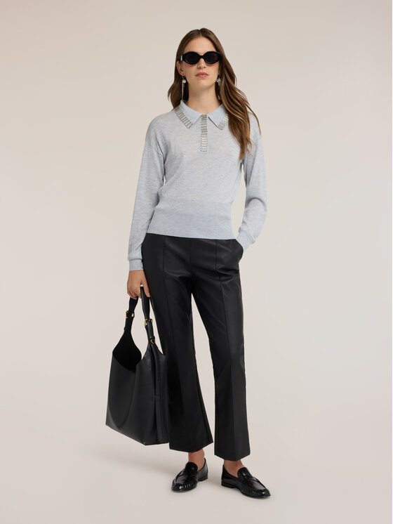 Motivi Motivi Maglione M431W004144N013 Grigio Regular Fit