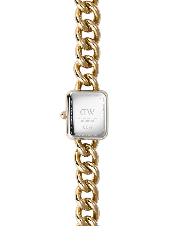 Daniel Wellington Daniel Wellington Zegarek Jolie Chain 15 DW00100836 Złoty