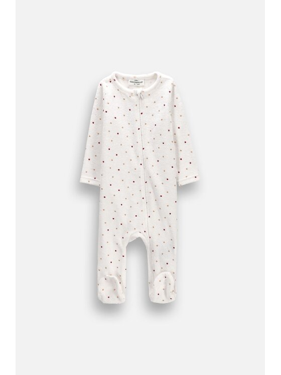 Coccodrillo Coccodrillo Dupačky ZC6104101SUN-003 Krémová Regular Fit