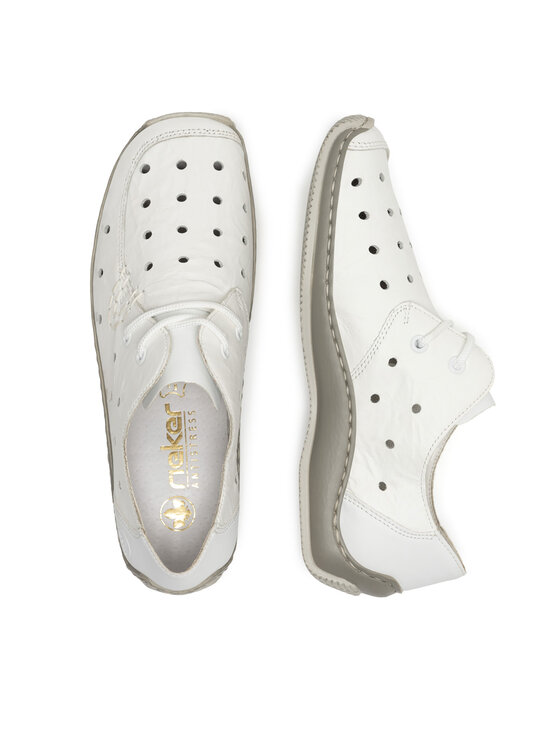 Rieker Rieker Scarpe basse L1715-80 Bianco