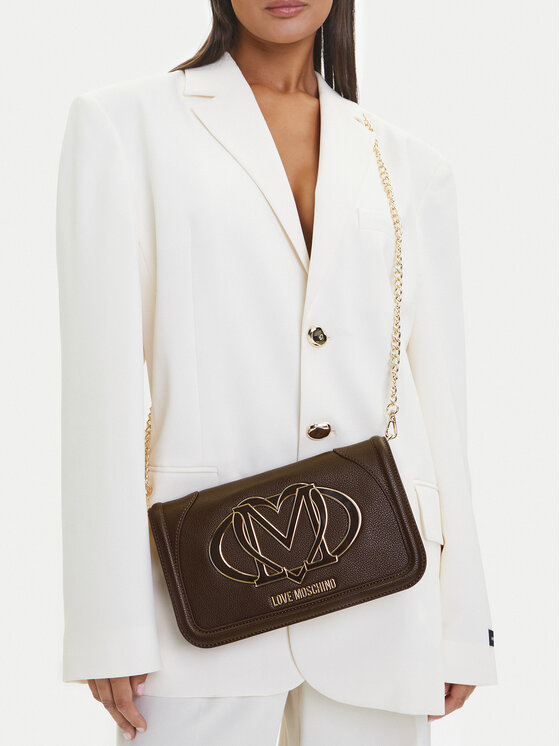 LOVE MOSCHINO LOVE MOSCHINO Ročna torba JC4010PP1NLG0301 Rjava