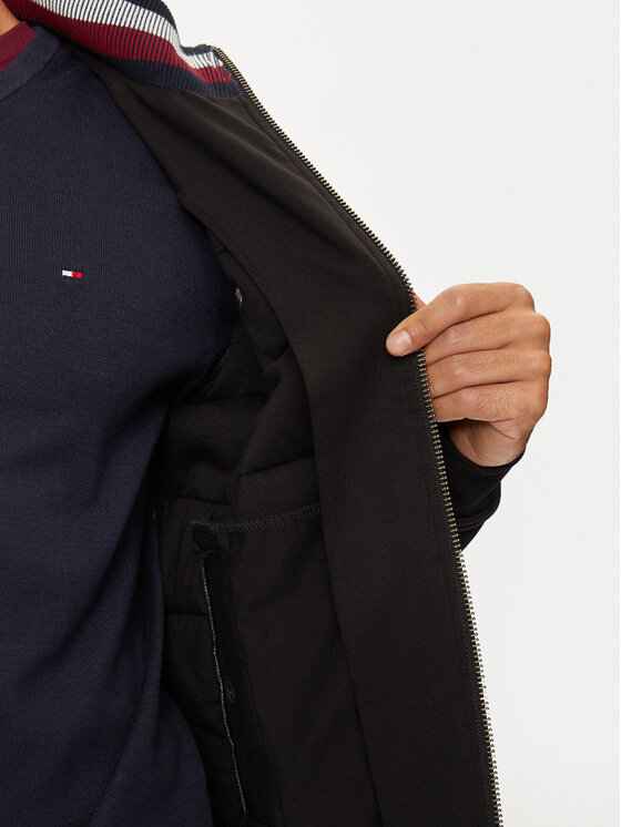 Tommy Hilfiger Tommy Hilfiger Μπλούζα MW0MW35543 Μαύρο Regular Fit