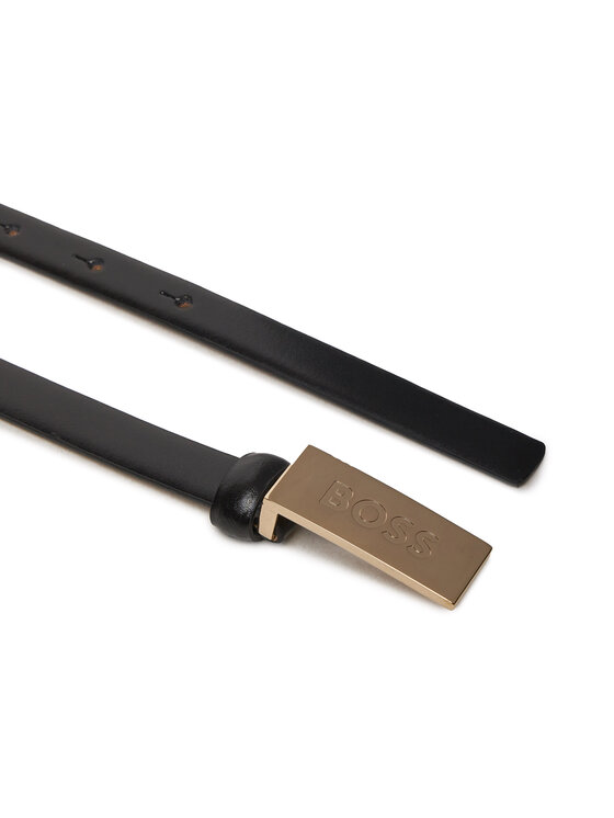 BOSS Boss Damengürtel Amber Belt 50465885 Schwarz