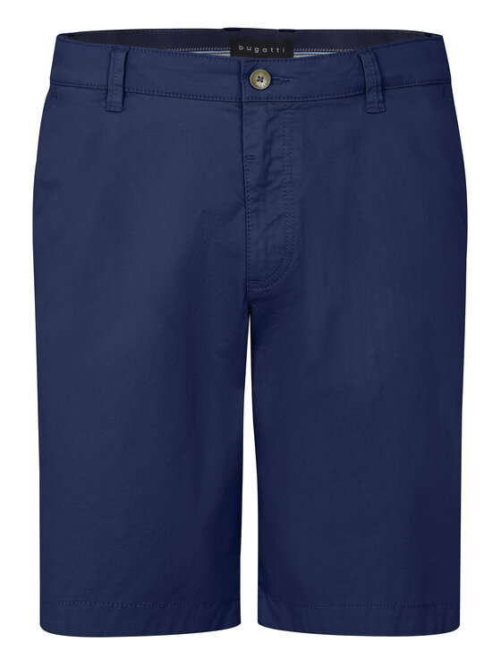 Bugatti Bugatti Stoffshorts 4379-76441C Blau Regular Fit