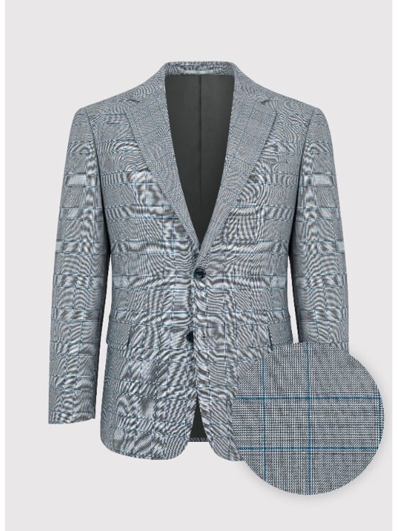 Pako Lorente Pako Lorente Garnitur P23SF-4G-025 Szary Slim Fit