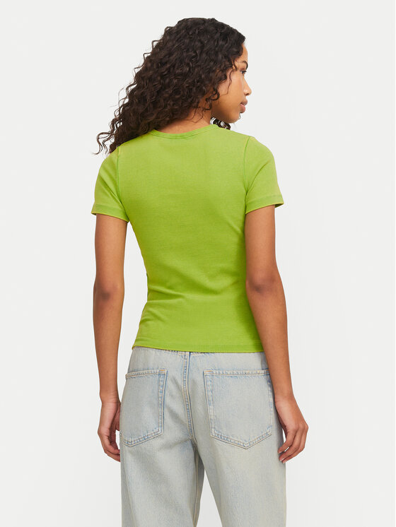 JJXX JJXX Marškinėliai Frankie 12239962 Žalia Slim Fit