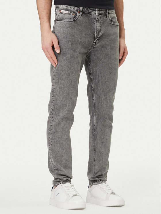 Calvin Klein Jeans Calvin Klein Jeans Džínsy LV04RF928G Sivá Tapered Fit