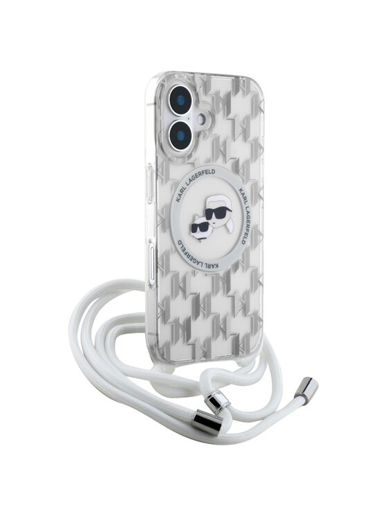 KARL LAGERFELD KARL LAGERFELD Etui na telefon iPhone 16 Przezroczysty