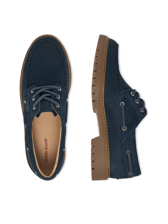 Guess Jeans Guess Jeans Polobotky CWBEO-FOX-01 MI08 Tmavomodrá