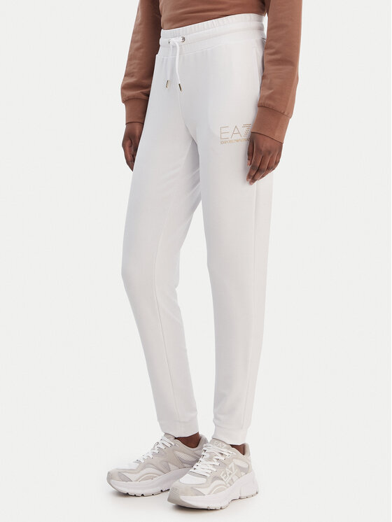 EA7 Emporio Armani EA7 Emporio Armani Melegítő alsó 8NTP66 TJ9RZ U0002 Fehér Regular Fit