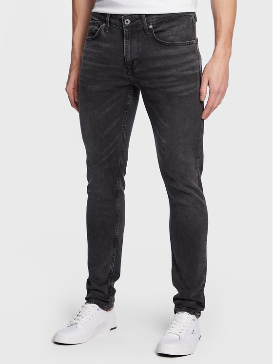 Pepe Jeans Jeans Hlače Finsbury PM206321 Črna Skinny Fit