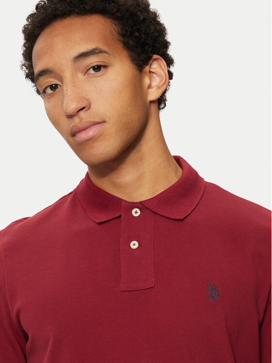 U.S. Polo Assn. U.S. Polo Assn. Poloshirt MUP3312 Rot Regular Fit