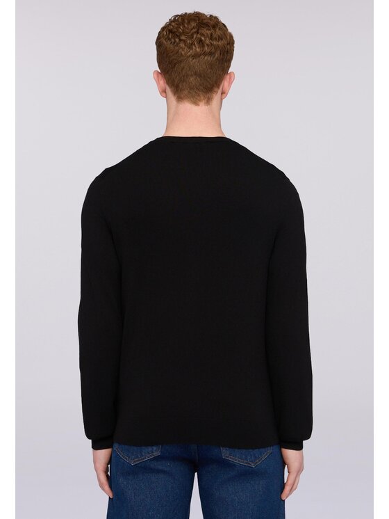 Trussardi Trussardi Cardigan M0168000018N033 Nero Regular Fit