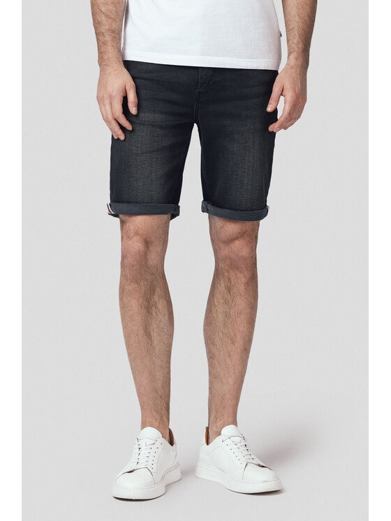 Lancerto Lancerto Szorty materiałowe Corti SZO113125000004 Szary Regular Fit