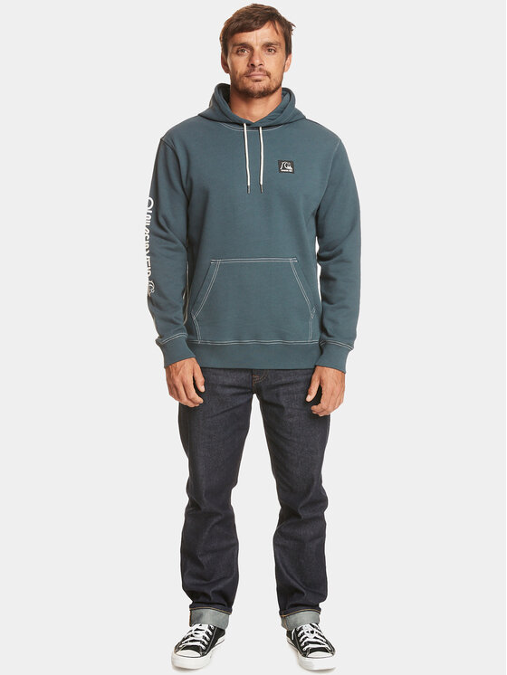 Quiksilver Quiksilver Суитшърт The Original Otlr EQYFT04794 Тъмносин Regular Fit
