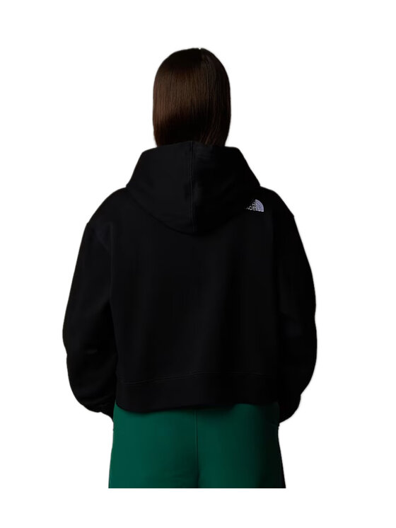 The North Face The North Face Felpa ESSENTIAL CROP HOODIE Nero Cropp Fit